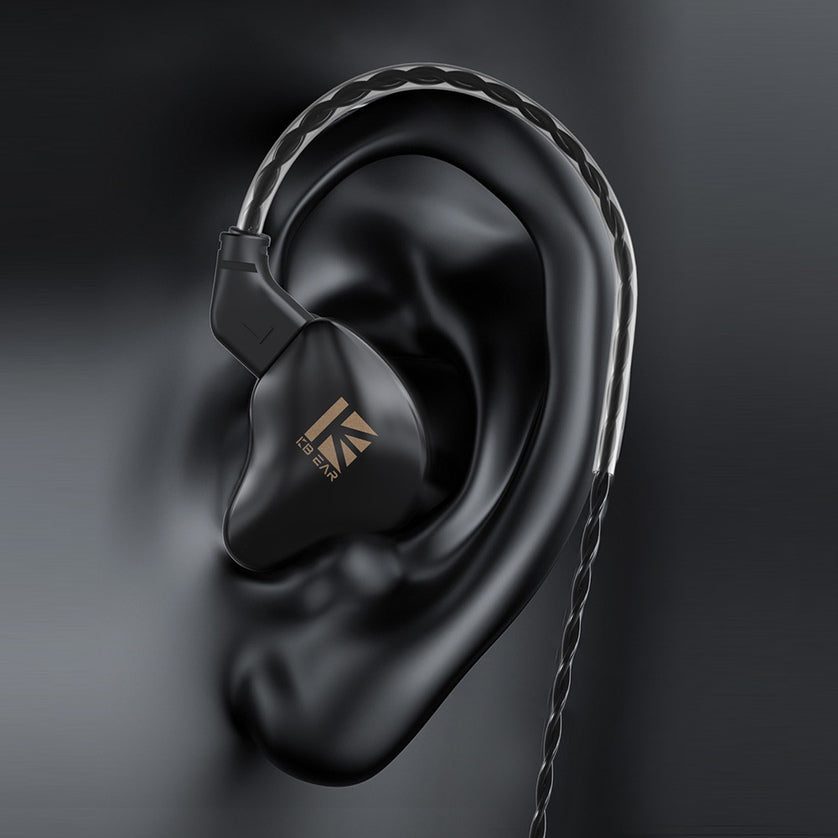 KBEAR - Auriculares KS1 con monitor de oído, auriculares con cable súper  graves, auriculares IEM de sonido cristalino, auriculares con cancelación  de